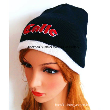 100%Acrylic, Knitted Hat Knitted Beanie